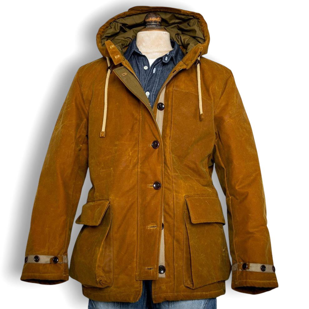 Fleurs de Bagne Snow Parka - Gold