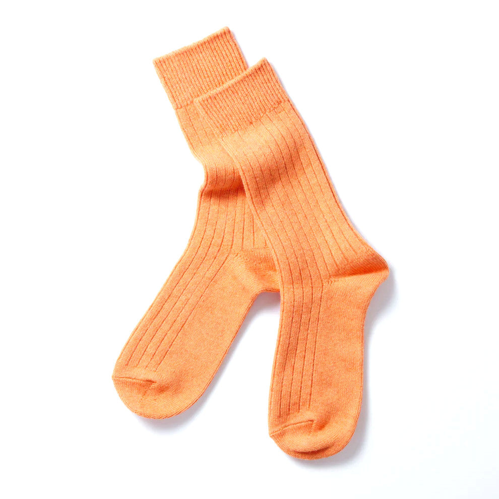 Cotton Wool Rib - Orange