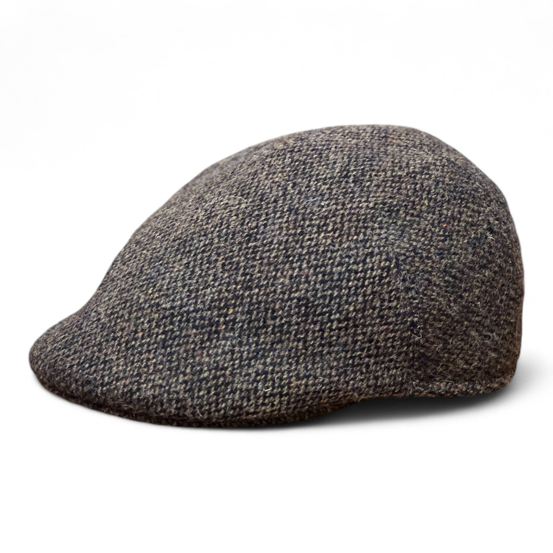 Faustmann Flatcap Harris Tweed Earflaps - Brown