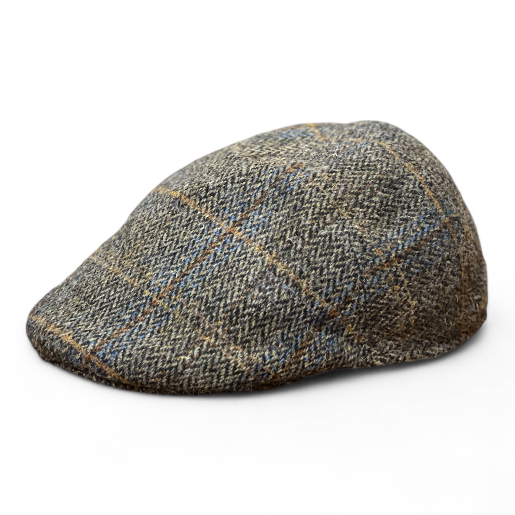 Faustmann Flatcap Harris Tweed Earflaps - Forest