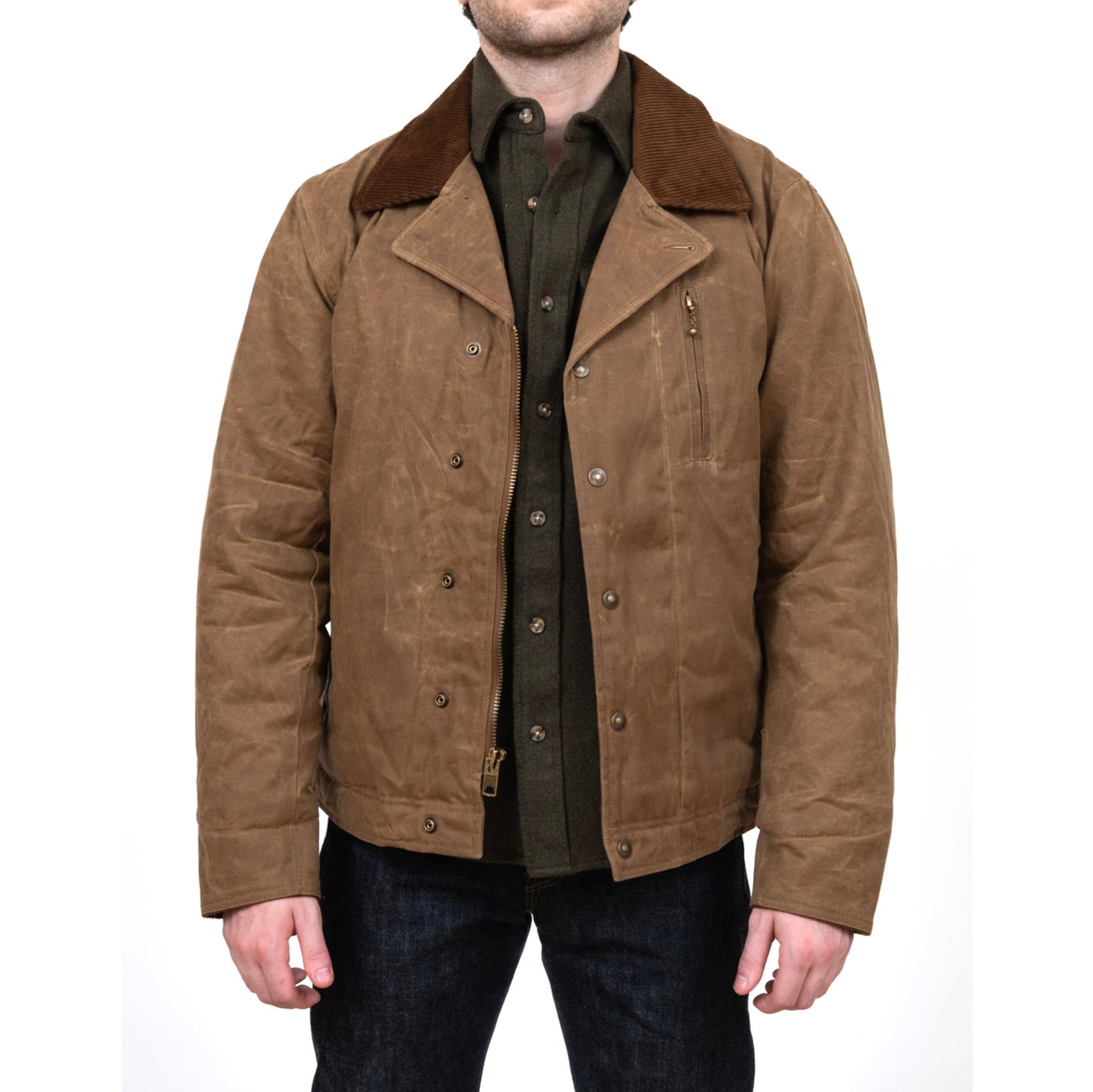 Waxed Cotton M41 Jacket - Khaki