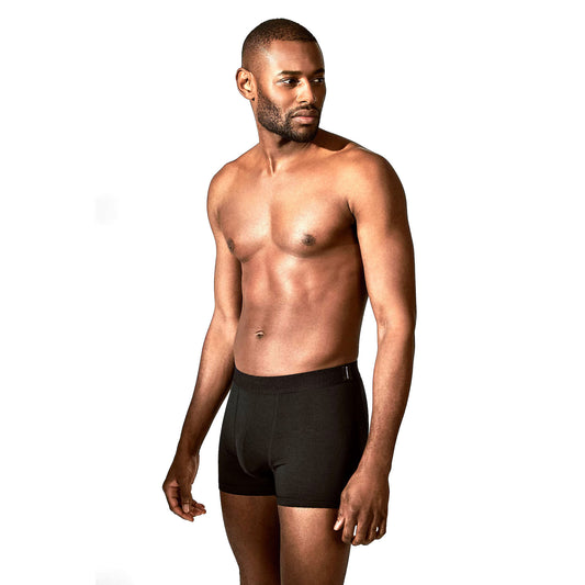 Bread & Boxers 2-Pack Modal Boxer Brief - Black