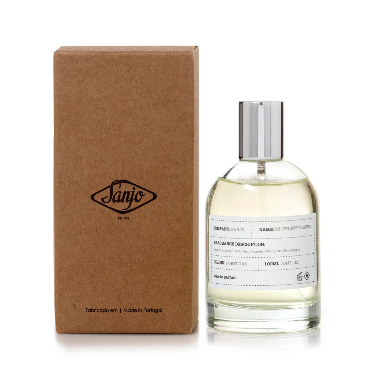 Sanjo 33 (Thirty Three) // Eau de Parfum – 100ml