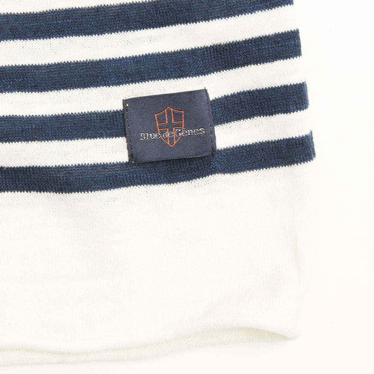 Blue De Genes Fango Stripe Knit - Snow White