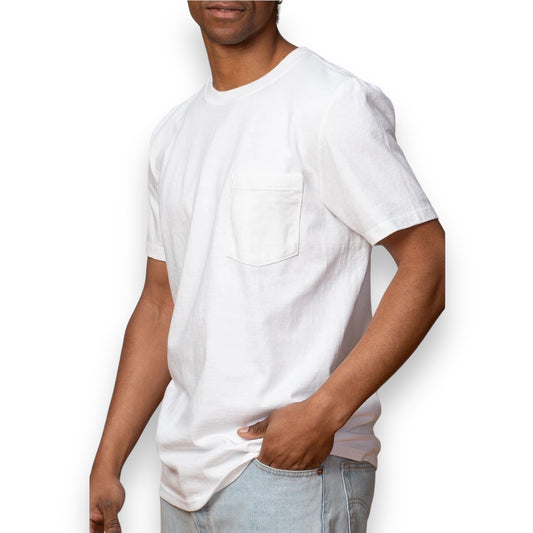 Goodwear Modern Fit 8oz. Pocket T-Shirt - White