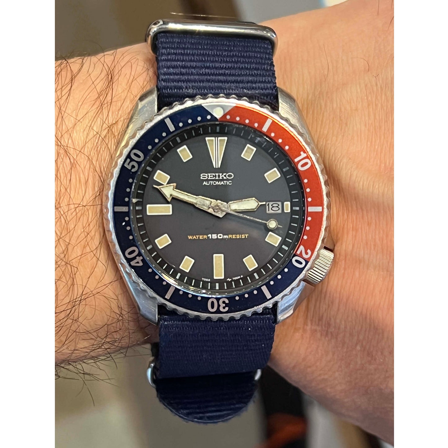 Seiko Vintage 7002-7000 Pepsi