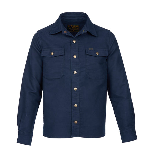 Pike Brother 1943 CPO Moleskin Shirt - Navy