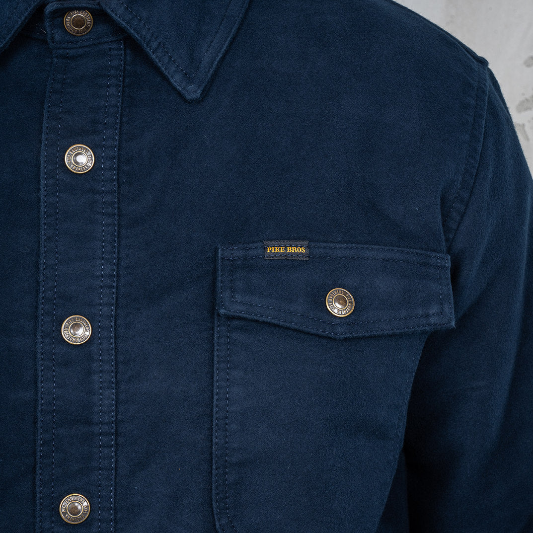 1943 CPO Moleskin Shirt - Navy