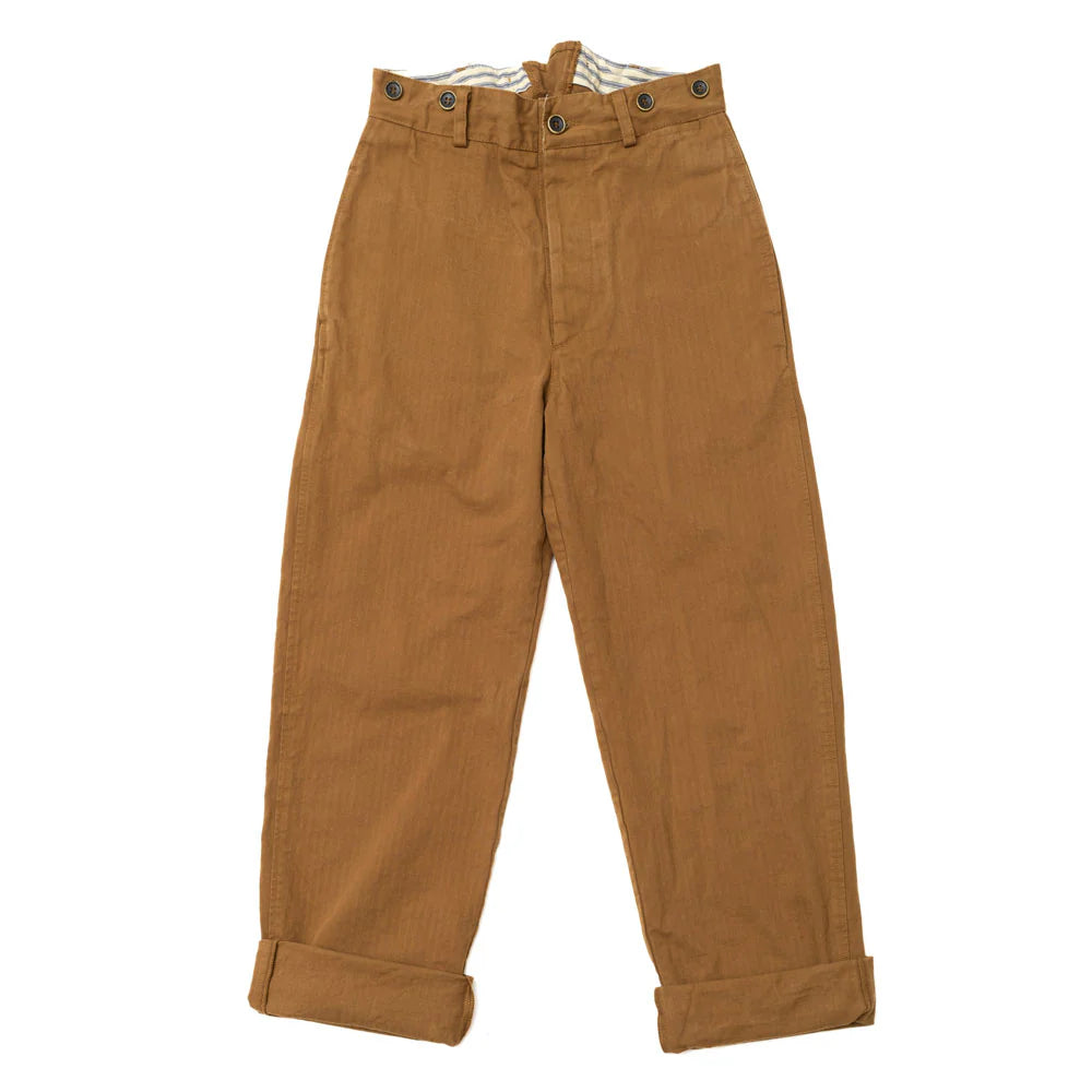 A Piece Of Chic Le Manard Pantalon de Travail - HBT Brown