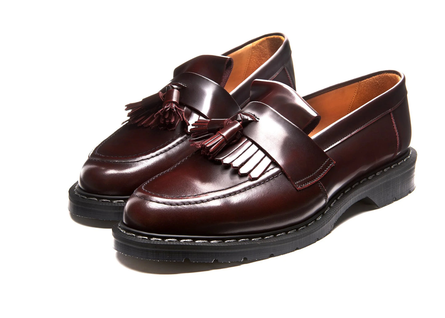 Tassel Loafer - Burgundy Rub-Off