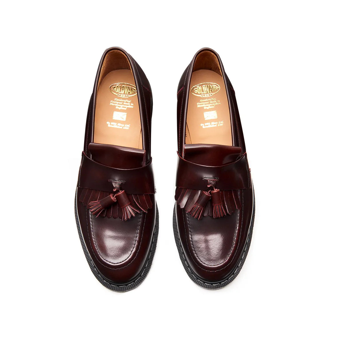 Tassel Loafer - Burgundy Rub-Off