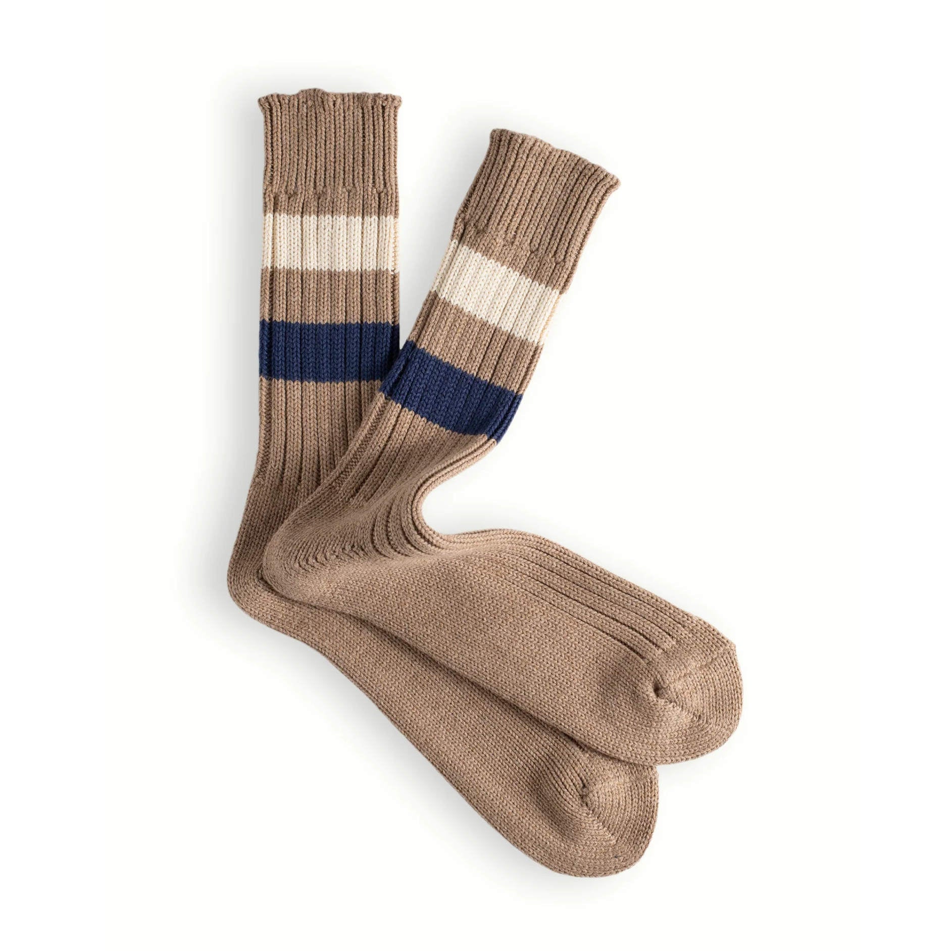 Thunders Love Urban Striped Socks - Camel