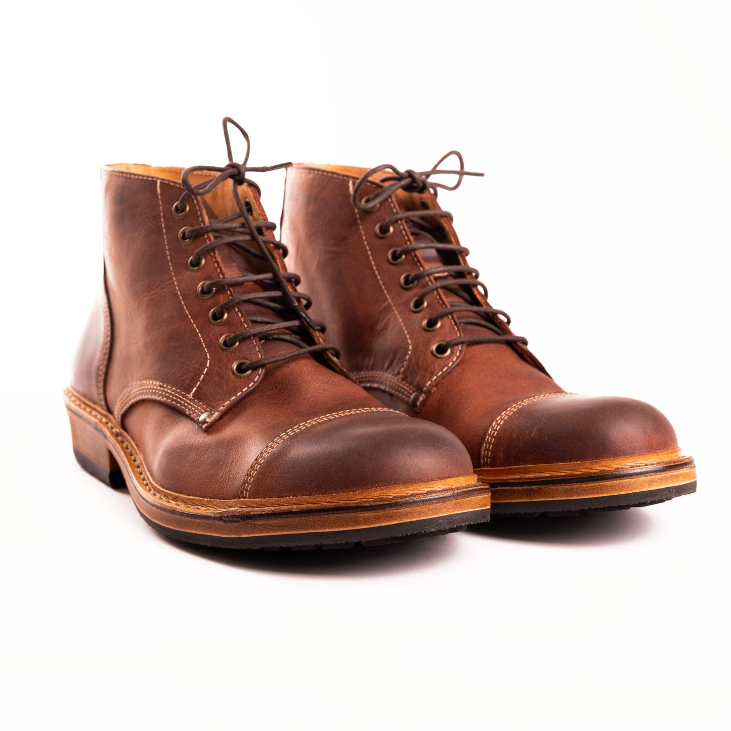 Astorflex Legendflex Cap Toe - Dark Chestnut