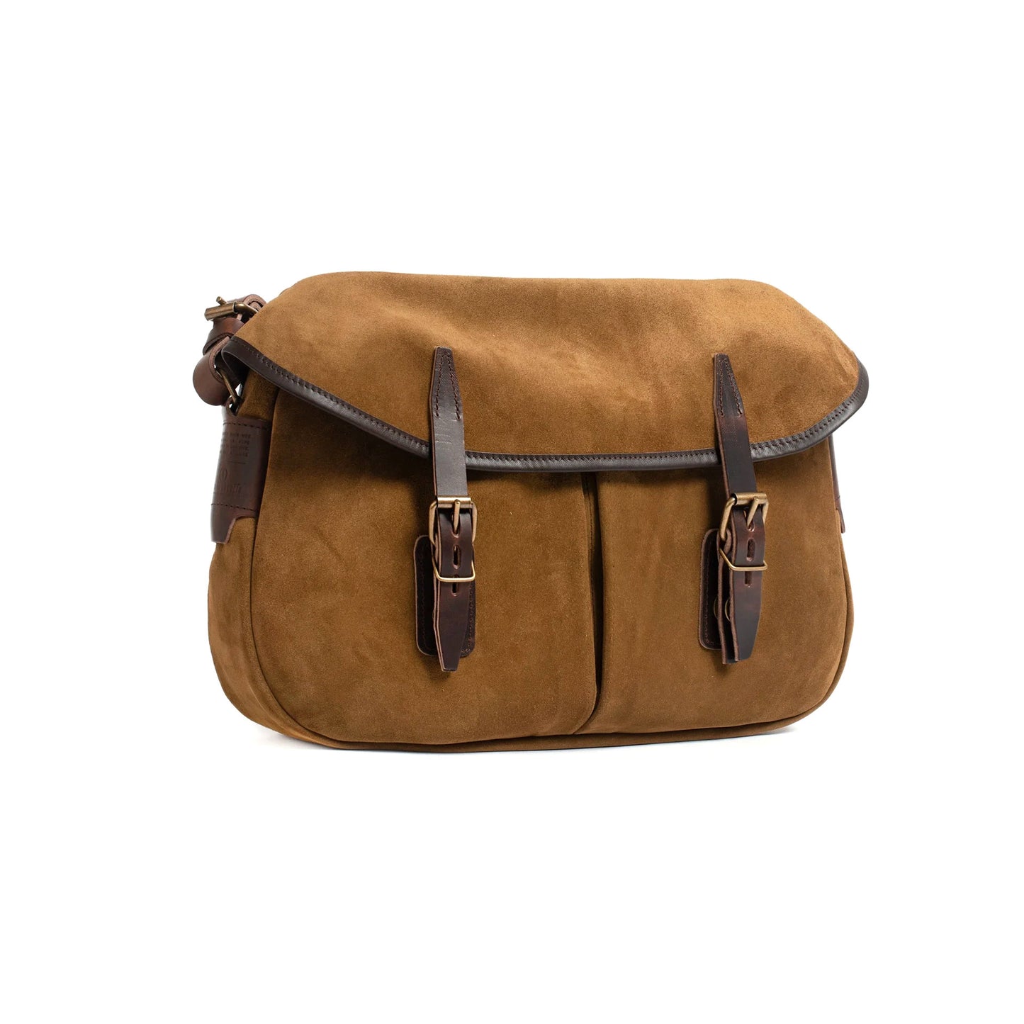 Fisherman Musette Suede S - Tobacco