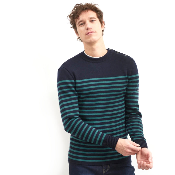 saint james rochefort stripe navy