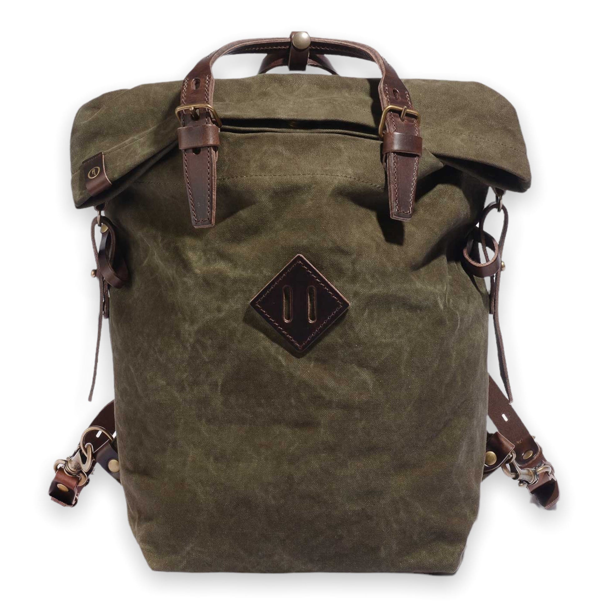 woody backpack dark khaki