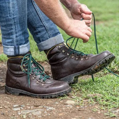 Green and shop brown boots